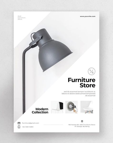 Furniture Catalog Cover Design, Product Design Flyer, Product Poster Layout, Product Catalog Cover Design, Product Sheet Design, Product Flyer Design Layout, Furniture Flyer Design, New Product Poster, Product Template Design