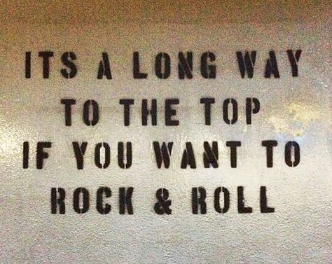 Rock & Roll. #rocknroll #acdc #lyrics Quotes About Rock And Roll, Rock N Roll Lyrics Quotes, Acdc Lyrics Quotes, Rocknroll Tattoo Ideas, Rock Lyrics Quotes, Acdc Quotes, Rock And Roll Lyrics, Acdc Lyrics, Rock Song Lyrics