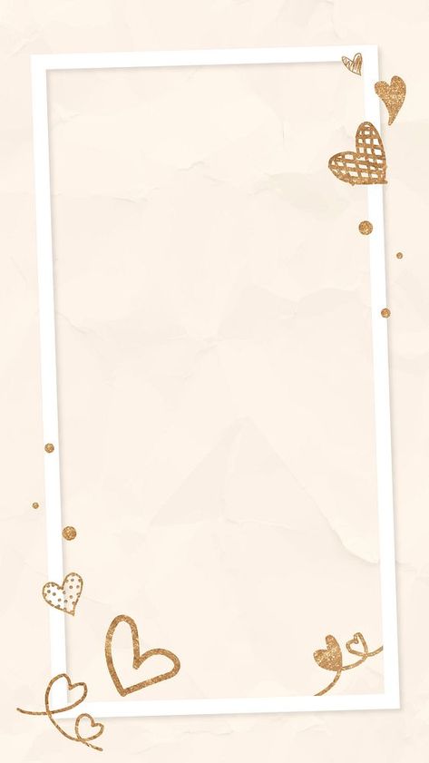 Valentine’s glittery heart frame beige crumpled background | free image by rawpixel.com / Adjima Cute Story Template, Crumpled Background, Wedding Instagram Story, Valentines Day Border, Iphone Wallpaper Cute, Instagram Story Background, Cute Story, Story Background, Wedding Instagram