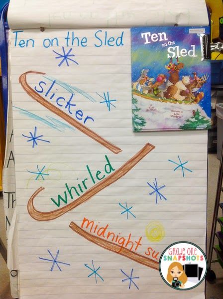 Ten on the Sled activities. #Storytime #kids #reading Ten On A Sled Activities Free Printable, Ten On The Sled Activities, Winter January, Dream Classroom, Christmas Lesson, Winter Activity, Kindergarten Ela, Five In A Row, Ela Activities