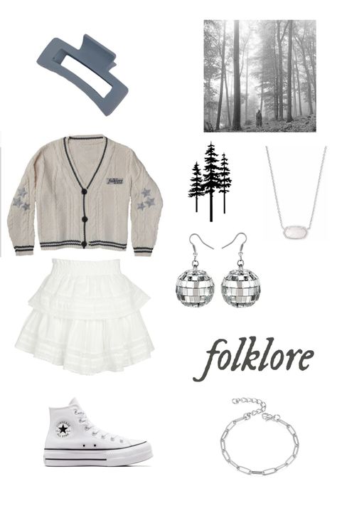 Taylor Swift Halloween Costume Folklore, Taylor Swift Outfit Inspo Folklore, Taylor Swift Costume Folklore, Folklore Album Outfits, Folklore Halloween Costume, Eras Tour Outfits Comfy, Eras Tour Movie Outfits Comfy, Eras Movie Outfits, Folklore Fits