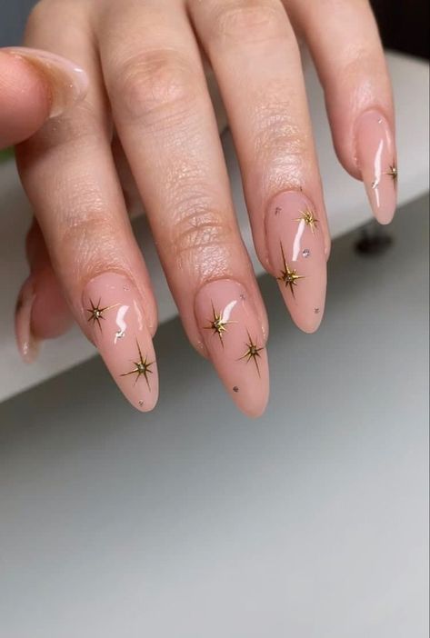 Nails shape Her Nails, Round Nails, Nagel Inspo, Prom Nails, Fire Nails, Dream Nails, Minimalist Nails, Chic Nails, Gold Nails