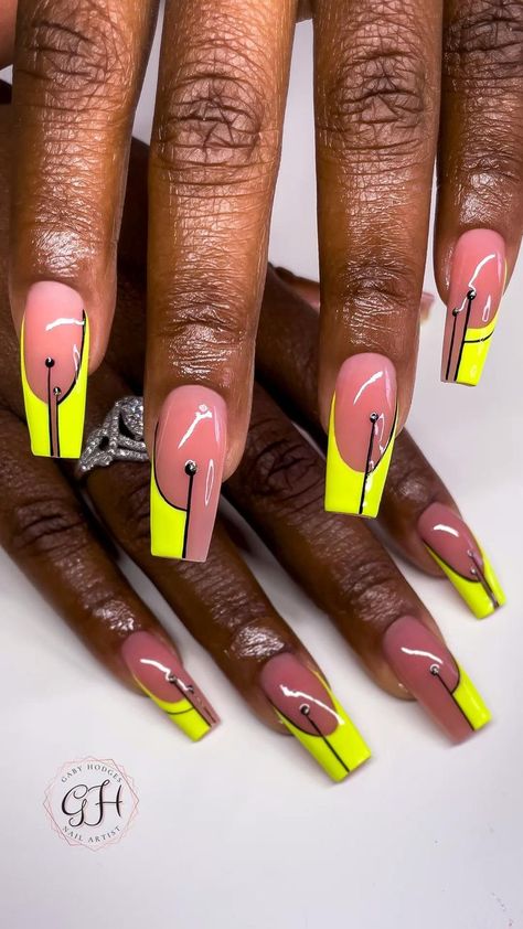 Nail Nail Designs, Acrylic Nails Ideas, Summer Nails Art, Nail Art Inspo, Nails Art Ideas, Nail Art Glitter, Dope Nail Designs, Pretty Nail Art Designs, Exotic Nails