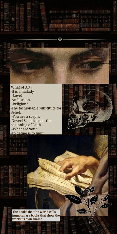 #darkacademia #darkacademialockscreen #aestheticcollage #literature #books #DorianGray #OscarWilde, #tormentedartist #art // made with the Canva app The Picture Of Dorian Gray Aesthetic Wallpaper, The Picture Of Dorian Gray Aesthetic, Oscar Wilde Aesthetic, Dark Academia Lockscreen, Dorian Gray Book, Dark Academia Collage, Academia Collage, Dark Academia Books, The Picture Of Dorian Gray