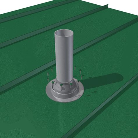 How to Install a Pipe Boot Flashing on a Metal Roof – RapidMaterials Metal Roof Vents, Metal Roof Panels, Metal Roof Installation, Copper Gutters, Roof Vent, Corrugated Roofing, Fibreglass Roof, Roof Maintenance, Steel Roofing