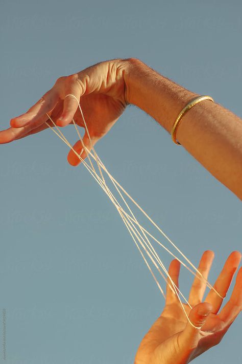 Cats Cradle Aesthetic, Cats Cradle Illustration, Cradle Aesthetic, Hands In The Sky, Photos Of Hands, Hand Reference Photos, Strings Art, Hand Aesthetic, Hands Photography