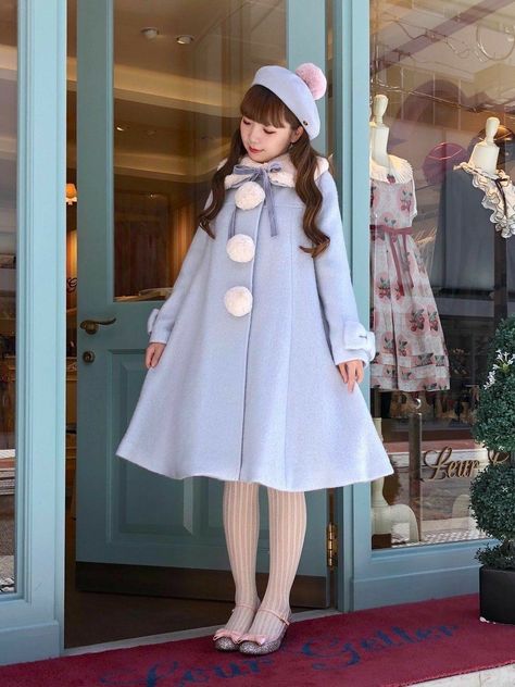 Gaun Abad Pertengahan, Lolita Outfits, Pastel Fashion, Kawaii Dress, Japanese Street Fashion, Kawaii Clothes, Harajuku Fashion, Lolita Dress, Gothic Lolita