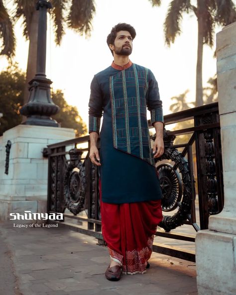 Angrakha Style Kurta For Men, Bengali Dhoti Kurta For Men, Angrakha Kurta Men, Dhoti Outfit Men, Dhoti Kurta For Men, Angrakha Style Kurta, Traditional Indian Mens Clothing, Kurta Designs Men's, India Fashion Men