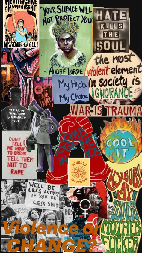 Feminist Punk, Black Lives Matter Art, 8th Grade Art, Feminist Movement, Human Decency, Free City, Riot Grrrl, You Are My Everything, Feminist Quotes