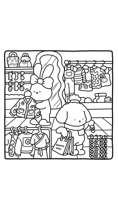 Gummy And Pecky Coloring Book, Polly Pocket Coloring Pages, Cozy Friends Coloring Book Pages, Fuzzy Friends Coloring Pages, Cosy Friends Colouring Book, Cosy Colouring Pages, Bobby Goods Coloring Page Printable, Cozy Friends Coloring Pages, Cute Coloring Pages For Teens