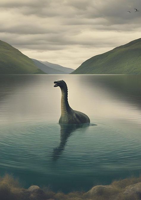 THE LOCH NESS MONSTER, SCOTLAND 🏴󠁧󠁢󠁳󠁣󠁴󠁿 Beautiful Morning Images, Best Facts, Loch Ness Scotland, Lake Monster, Wildlife Facts, The Loch Ness Monster, Scotland Travel Guide, Lake Monsters, Places In Scotland