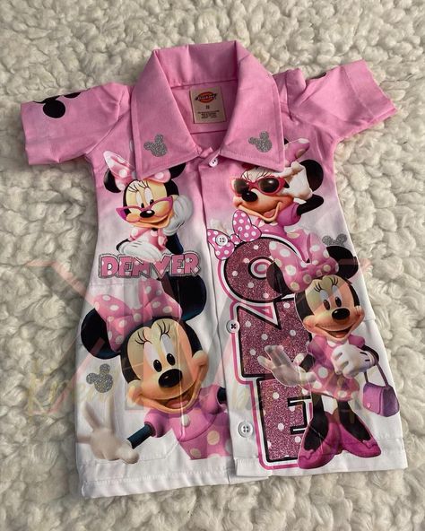 Custom Dickie Dress! DM to order or visit www.kreationsbymk.com Infant Disney Outfit, Minnie Mouse First Birthday Outfit, Minnie Mouse Birthday Outfit One, Dickies Dress, Custom Kids Clothes, Toddler Birthday Outfit, Minnie Mouse Birthday Theme, Kid Birthday Outfits, Minnie Mouse Outfit