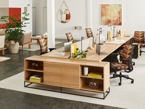 West Elm Work Greenpoint Series Steelcase Chair, Steelcase Office, Office Redesign, Traditional Office, Office Space Design, Dream Office, Office Layout, Bureau Design, Open Office