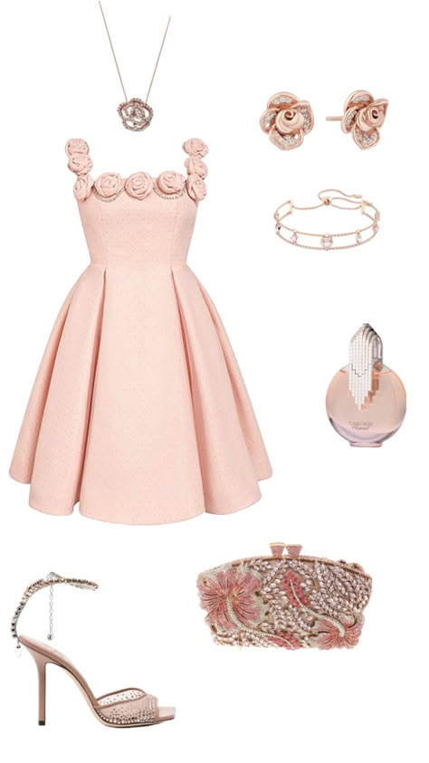 #outfitinspo #dress #peach #fashion #classyoutfit #style #inspo #cocktail #evening #weddingguest Peach Fashion, Fashion Trend Board, Dress Peach, Glam Outfit, Over 50 Womens Fashion, Evening Cocktail, Graduation Outfit, Fashion Group, Create Outfits