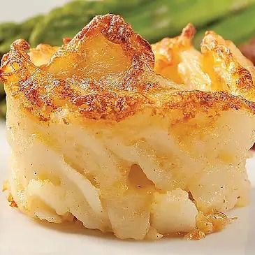 Kansas City Steak Co.'s Au Gratin Potatoes Elevate my Weeknight Dinners | The Kitchn Steak Grilling Times, Layered Potato Casserole, Convection Oven Baking, Kansas City Steak, Potato Au Gratin, Rustic Potatoes, Au Gratin Potatoes, Gratin Potatoes, Steak Potatoes