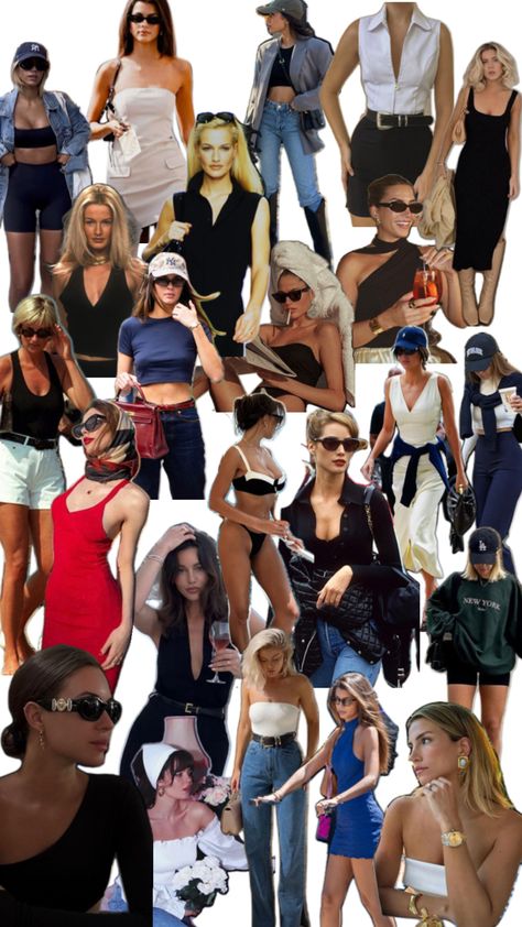 Fashion inspo for 2024. Some old money looks, 90s supermodel, Princess Di, sporty preppy. 90s Old Money Fashion, 90s Old Money, Looks 90s, Fashion Old Money, 90 Fashion, Navy Girl, 90's Fashion, 2024 Fashion, Old Money