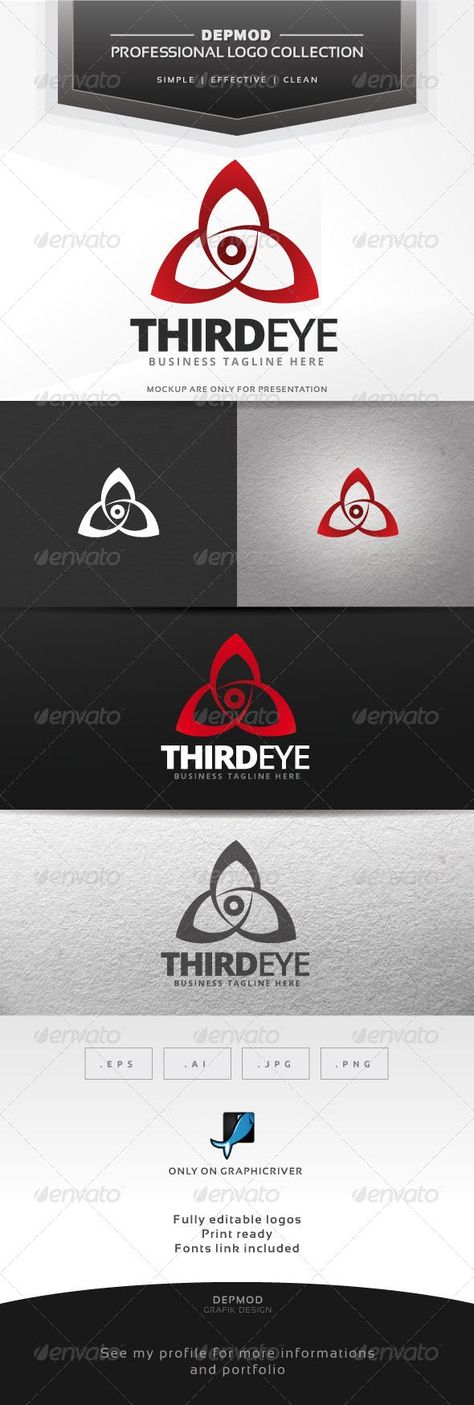 Third Eye Logo — Vector EPS #brand #agency Unity Logo, Data Logo, Brain Logo, Mobile Logo, Gear Logo, Lab Logo, Inspiration Logo Design, Eye Logo, Owl Logo