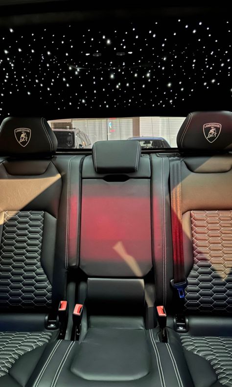 Lamborghini Urus Pink Interior, Lambo Truck Aesthetic, Lamborghini Urus Interior Aesthetic, Lambo Urus Black, Lambo Urus Interior, Lamborghini Urus Inside, Lamborghini Urus Aesthetic, Black Lamborghini Urus, Lamborghini Urus Black