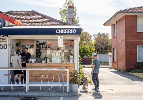 Cheerio Coffee, a Takeaway Coffee Window and Micro-Bakery, Opens in West Perth Coffee Window, Micro Bakery, Tin Loaf, Dream Cafe, Takeaway Coffee, Street Coffee, Matt Stone, Sandwich Fillings, Flour Mill