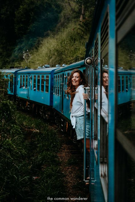 KANDY TO ELLA TRAIN: The ultimate guide, including info, tips + more | The Common Wanderer Snowboard Wallpaper, Persona Design, Ella Sri Lanka, London Nightlife, Blue Train, Travel Pictures Poses, Ooty, Train Photography, Nyc Subway