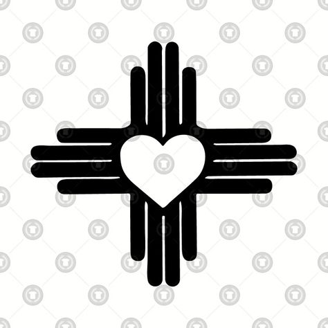 Check out this awesome 'Zia with Heart Symbol - New Mexico State Flag' design on @TeePublic! Zia Symbol Tattoo, New Mexico Zia Symbol, Ms Tattoos, Zia Tattoo, 64 Impala Lowrider, New Mexico Tattoo, Glass Etching Art, Impala Lowrider, Resin Cups