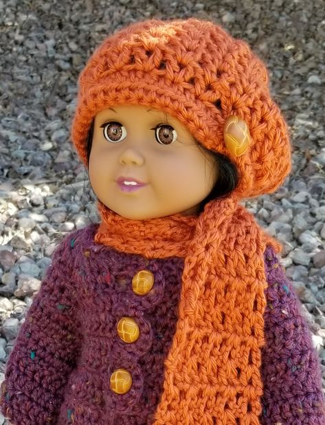 American Doll Crochet Patterns Free, Crochet 18inch Doll Clothes Free Pattern, American Girl Crochet Free Patterns, American Girl Doll Crochet Patterns Free, Crochet American Girl Doll Clothes Free, Crochet Doll Clothes Free Pattern 12 Inch, My Life Doll Clothes, Baby Doll Dresses, Crochet Baby Doll