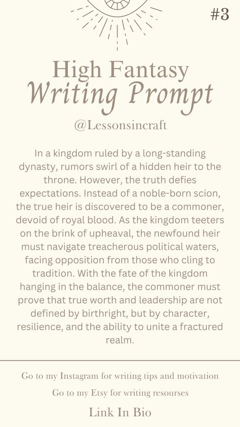 Role Play Plots Writing Prompts, Writing Prompt Template, Royalty Romance Writing Prompts, First Chapter Writing Prompts, Fantasy Adventure Writing Prompts, Myth Writing Prompts, Epic Fantasy Writing Prompts, Royalty Story Ideas, Medieval Fantasy Story Prompts