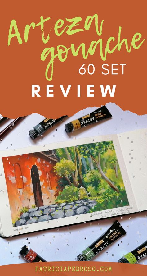 Are you looking to get a nice set of gouache paints and you don't know which to choose? Have you heard about Arteza but you haven't try their paintings yet? Well, I'm here to solve all your gouache doubts with a full review on their biggest gouache set! _ #gouache #gouachepainting #gouachepaint #artsupplies #artsuppliesreview #review #arteza #artezagouache Artist Lifestyle, Artist Resources, Gouache Paints, Paint Brands, Types Of Painting, Artist Paint, Gouache Painting, Art Tips, Neon Colors