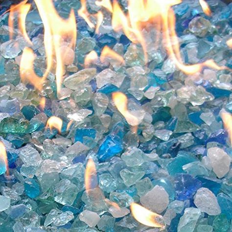 Best pebbles in the country. A patio with gravel and pebbles is an excellent addition to any home not only because of the added beauty it gives but also because of the multiple purposes it can offer. Firepit Glass, Fire Pit Glass, Hawaii Landscape, Colors Of Fire, Glass Fire Pit, Dragon Glass, Patio Heaters, Fire Pit Accessories, Glass Fireplace