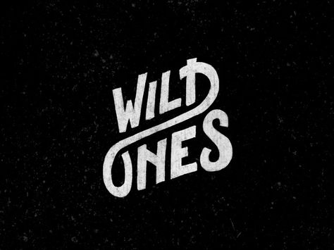 Wild Ones by Anthony Menecola Wild Logo Design, Grunge Branding, Grunge Logo Design, Pentagon Logo, Crow Wings, Grunge Logo, Typeface Poster, Wild Logo, Grunge Fits