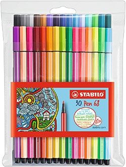 Easy How to Draw a Zentangle Snowflake Tutorial School Suplies, Felt Tip Markers, Stabilo Boss, Cute School Supplies, Felt Tip, Pointed Pen, Permanent Marker, Neon Color, Colored Pens