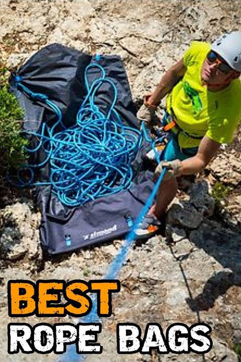 Best Rope Bags for Climbing Rope Bags, Bushcraft Gear, Climbing Gear, Climbing Rope, Rope Bag, Osprey Backpack, Survival Gear, Backpacking, Outdoor Gear