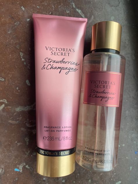 #vs #victoriasecretpink #victoriasecret #aesthetic #sweet #strawberry #champagne Victorias Secret Products Aesthetic, Vs Strawberries And Champagne, Strawberry And Champagne Victoria Secret, Strawberry And Champagne, Champagne Strawberries, Strawberries And Champagne, Strawberry Perfume, Victoria Secret Perfume Body Spray, Profumo Victoria Secret