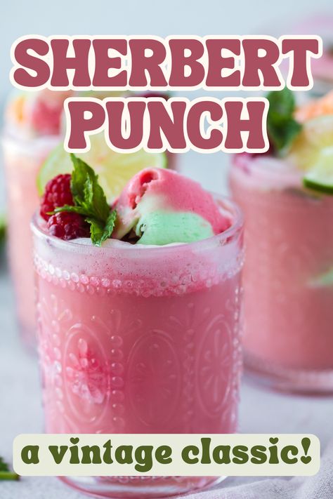 This sherbet punch recipe is an old-school Southern classic, perfect for the special occasions in your life. Filled with fizzy lemon-lime soda and creamy sherbet, it’s sweet, tangy, and creamy. Sherbet Ice Cream Punch, Cheerwine Punch Recipe, Southern Punch Recipes, S Herbert Punch, Sparkling Grape Juice Punch, 70s Punch Recipe, Drink Punch Recipes, 7up Punch Sherbert, Ginger Ale And Sherbert Punch