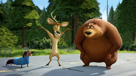 Open Season Movie, Open Season, Dreamworks Movies, Cute Canvas Paintings, Classic Cartoon Characters, Cartoon World, Cute Canvas, Wild Adventures, Kid Movies