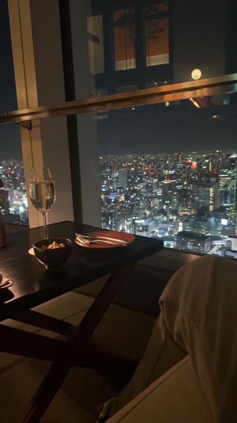 tokyo, japan, traveling, views, pretty, aesthetic, champagne, aesthetic Japan Hotel Room Aesthetic, Japan Rich Aesthetic, Tokyo Restaurant Aesthetic, Living In Tokyo Aesthetic, Tokyo Apartment Aesthetic, Japan Apartment Aesthetic, Japanese Apartment Aesthetic, Tokyo Penthouse, Apartment In Tokyo