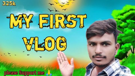 My first vlog My First Vlog, Vlog Video, Blog Backgrounds, Cute Backgrounds For Phones, Dj Remix, Funny Short Clips, Background Wallpaper For Photoshop, Be Positive, Landscape Background