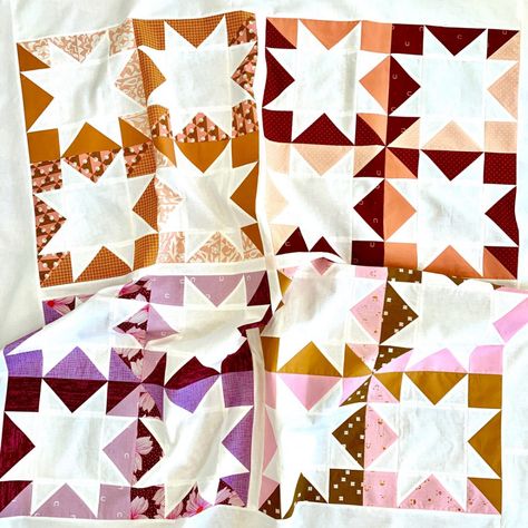 My Stars Hollow Quilt - LELAND AVE STUDIOS Suzy Quilts, Kim Smith, Charm Quilt, Quilt Square Patterns, Cute Quilts, Stars Hollow, Star Quilt Patterns, Quilt Guild, Modern Quilt Patterns