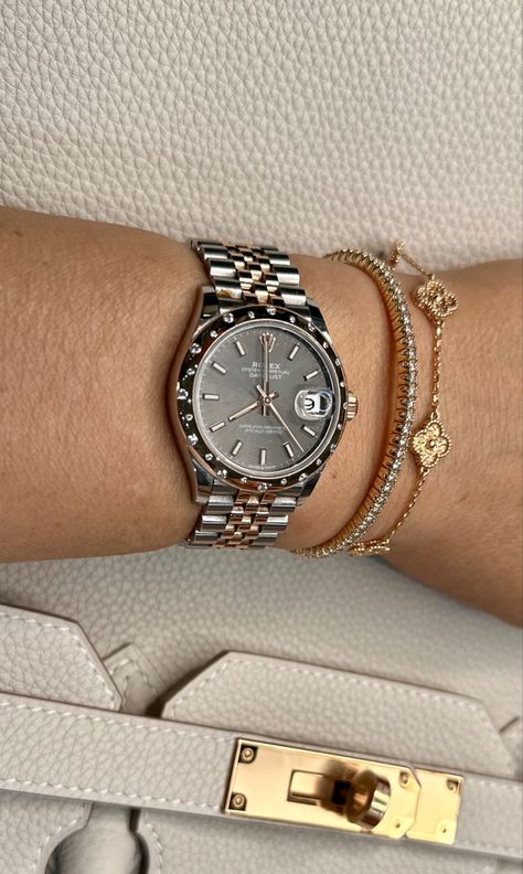 Watch Stack, Rolex Explorer, Luxe Jewelry, Watch Lover, Rolex Submariner, Bezel Diamond, Rolex Datejust, Arm Candy, Luxury Watch