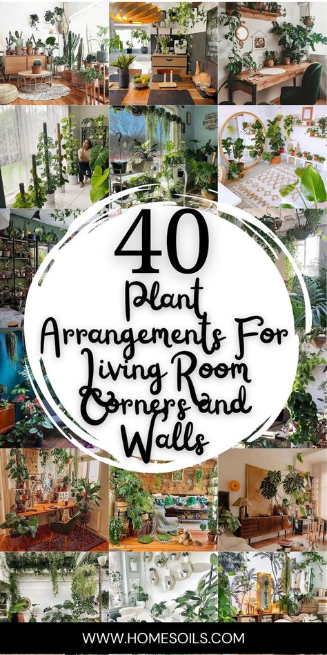 Living Room Corners, Indoor Plants Decor Living Room, Plant Decor Living Room, Living Room Plants Decor, Indoor Plants Decor, Plant Decor Ideas, Planter Arrangements, Indoor Plant Display, Plant Display Ideas