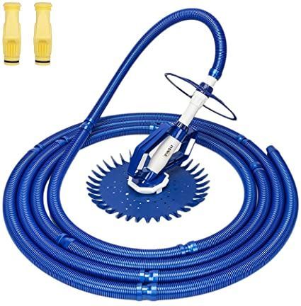 VINGLI Pool Vacuum Above Ground Indoor Outdoor Automatic Swimming Pool Cleaner Sweep Crawler Sweeper Pool Vacuum Cleaner, Blue Disc, Robotic Pool Cleaner, Automatic Pool Cleaner, Pool Vacuum, Pool Cleaner, Clean Sweep, Fiberglass Pools, Pool Pump