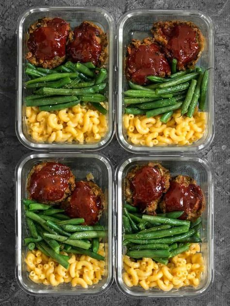 It's comfort food in a box! You'll look forward to eating this veggie-packed Garden Vegetable Turkey Loaf Meal Prep for lunch every day. BudgetBytes.com Spaghetti Meal Prep, Weekly Meal Prep Ideas, Lunch Office, Easy Weekly Meals, Easy Meal Prep Ideas, Weekly Meals, Idee Pasto, Meal Prep Ideas, Healthy Meals To Cook