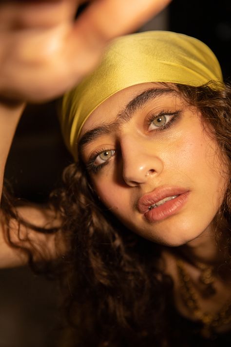 Unusual Faces Portraits, Middle Eastern Girl Aesthetic, Women With Facial Hair, Middle Eastern Hair, Deba Hekmat, Middle Eastern People, Middle Eastern Beauty, Bearded Woman, Friend Portraits