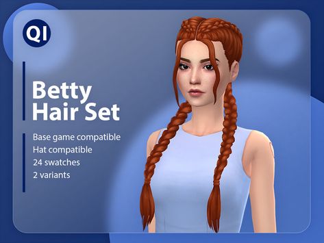 Sims 4 Cc Hair Two Braids, Sims 4 Dutch Braids, Sims 4 Cc Hair French Braids, Sims 4 Cc Braided Pigtails, Sims 4 Cc Pigtail Braids, Sims 4 Cc Two Braids, Sims 4 Cc Pigtails Maxis Match, Sims 4 Cc Hair Plaits, Sims 4 Cc Hair Braids Maxis Match