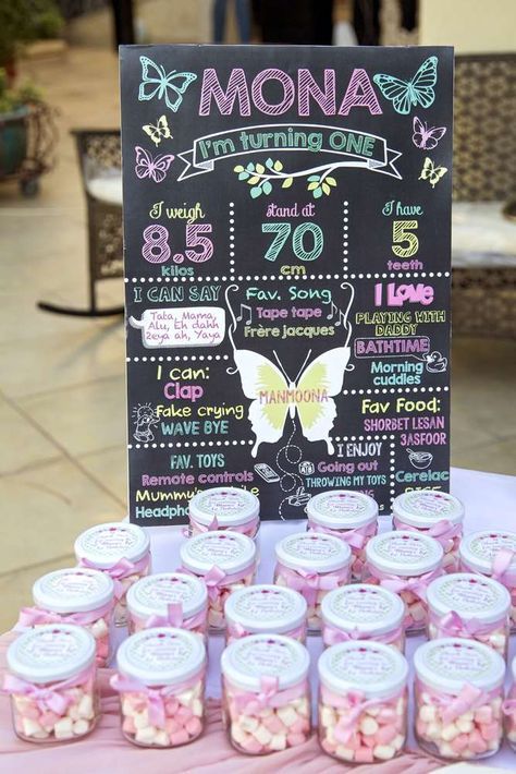 Enchanted Garden Birthday Party, Enchanted Garden Birthday, Garden Birthday Party Ideas, Enchanted Birthday, Souvenir Birthday, Garden Birthday Party, First Birthday Posters, 1st Birthday Party For Girls, Birthday Souvenir