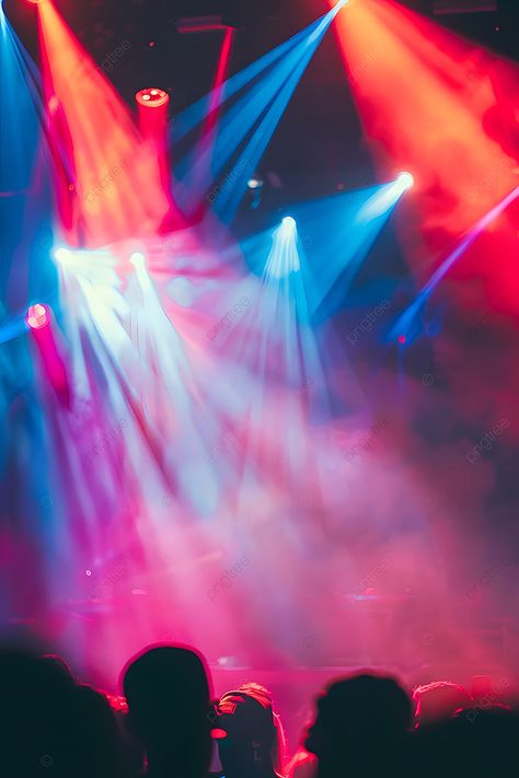 Photo Of A Concert With People Dancing And Having Fun Under Colorful Lights Web Banner Empty Space Background Disco Lights Background, 70s Concert, Concert Background, 90s Concert, Concert Lighting, Season Art, Dance Silhouette, Concert Lights, Night Wallpaper