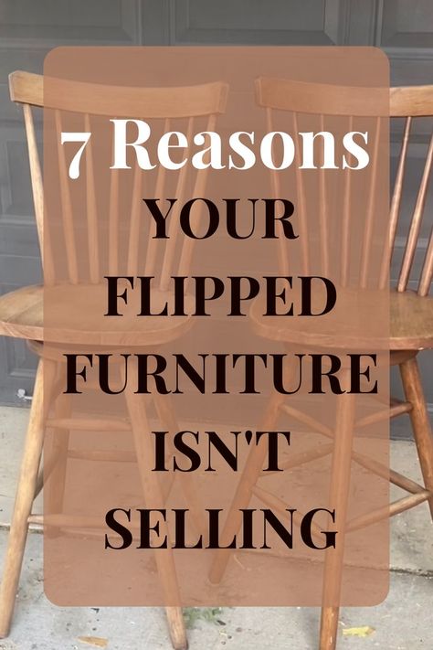 It can be a flipper's biggest hassle. You spend hours - sometimes days - pouring your heart, soul, and literal sweat (and maybe tears!) into a flip. You FINALLY finish and can’t wait to post your final product! You just know it’s going to FLY off the market. Right?? Check out my latest blog for seven important questions to ask yourself about why your flipped furniture might not be selling. White Furniture With Black Hardware, Top Selling Furniture, Wood Furniture Upcycle, Furniture That Sells, Best Furniture To Flip For Profit, Before And After Night Stands, Diy Flip Furniture, How To Start A Furniture Flipping Business, How To Stage Furniture To Sell