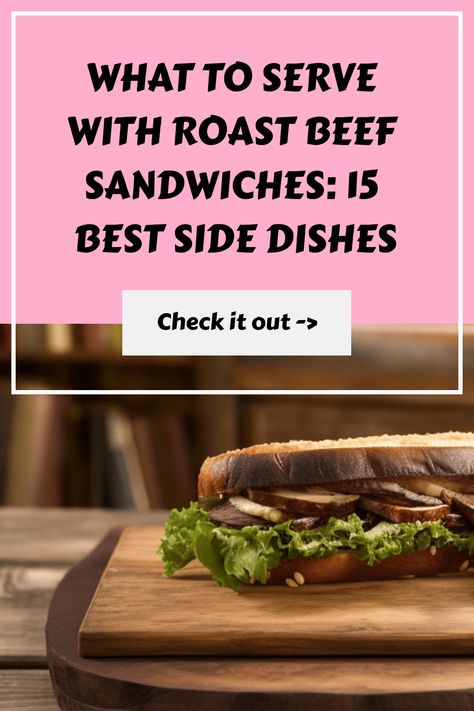 🔥 Elevate your roast beef sandwiches with these 15 Best Side Dishes! 🥪🥗 From crispy fries to tangy coleslaw, we've got you covered! #RoastBeefSandwiches #DeliciousSides #FoodieHeaven Roast Beef Sandwich Sides, Beef On A Bun, Spicy Pickled Onions, Spicy Korean Beef, Spicy Sriracha Chicken, Spicy Buffalo Chicken Dip, Tangy Coleslaw, Hot Beef Sandwiches, Hot Beef