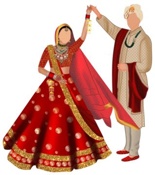 Indian Bride And Groom Illustration Wedding Invitations, Dulha Dulhan Cartoon Images, Wedding Couple Caricature Png, Indian Bride And Groom Caricature, Wedding Phera Illustration, Reception Caricature Indian, Bride And Groom Illustration Indian, Indian Groom Caricature, Indian Wedding Caricature Couple