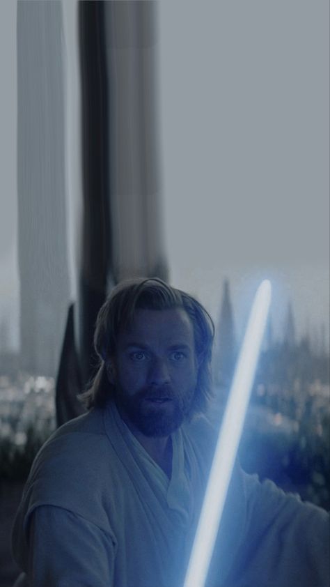 Obi Wan Kenobi Wallpaper, Kenobi Wallpaper, Star Wars Gadgets, Star Wars Kenobi, Star Wars Wallpaper Iphone, Kenobi Series, Blue Lightsaber, Series Wallpaper, Star Wars Background